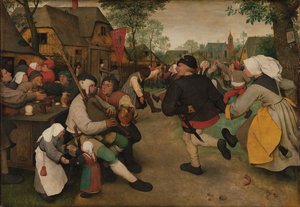 La danza campesina de Pieter Bruegel the Elder